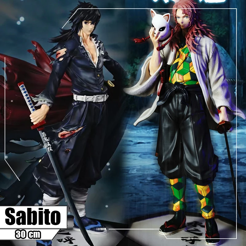 30cm Anime Demon Slayer Sabito GK Action Figure Toy Kisetsu No Yaiba Kyoutarou Collection PVC Model for Children Gifts
30cm Anime Demon Slayer Sabito GK Action Figure Toy Kisetsu No Yaiba Kyoutarou Collection PVC Model for Children Gifts