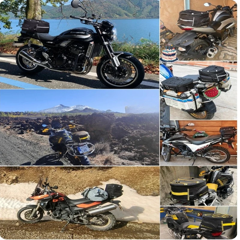 Motorcycle Rear Rack Luggage Bag Waterproof Tool Bag For BMW R1200GS R1250GS F750GS F850GS Adventure
