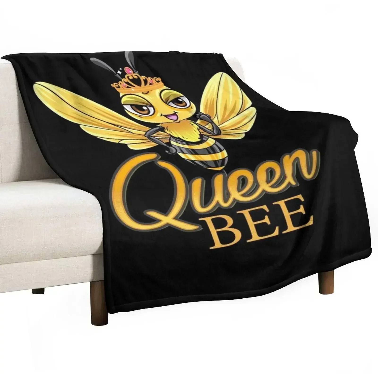 Queen Bee Throw Blanket Ultra Soft Flannel Fleece Blanket for All Seasons
Queen Bee Throw Blanket Ultra Soft Flannel Fleece Blanket for All Seasons