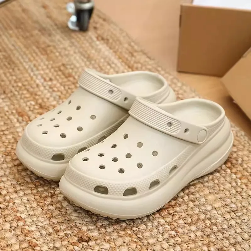 Puff Cave Shoes for Women's Summer New Thick Bottom EVA Casual Outerwear Sandals, Height Increasing Beach Shoes
Puff Cave Shoes for Women's Summer New Thick Bottom EVA Casual Outerwear Sandals, Height Increasing Beach Shoes