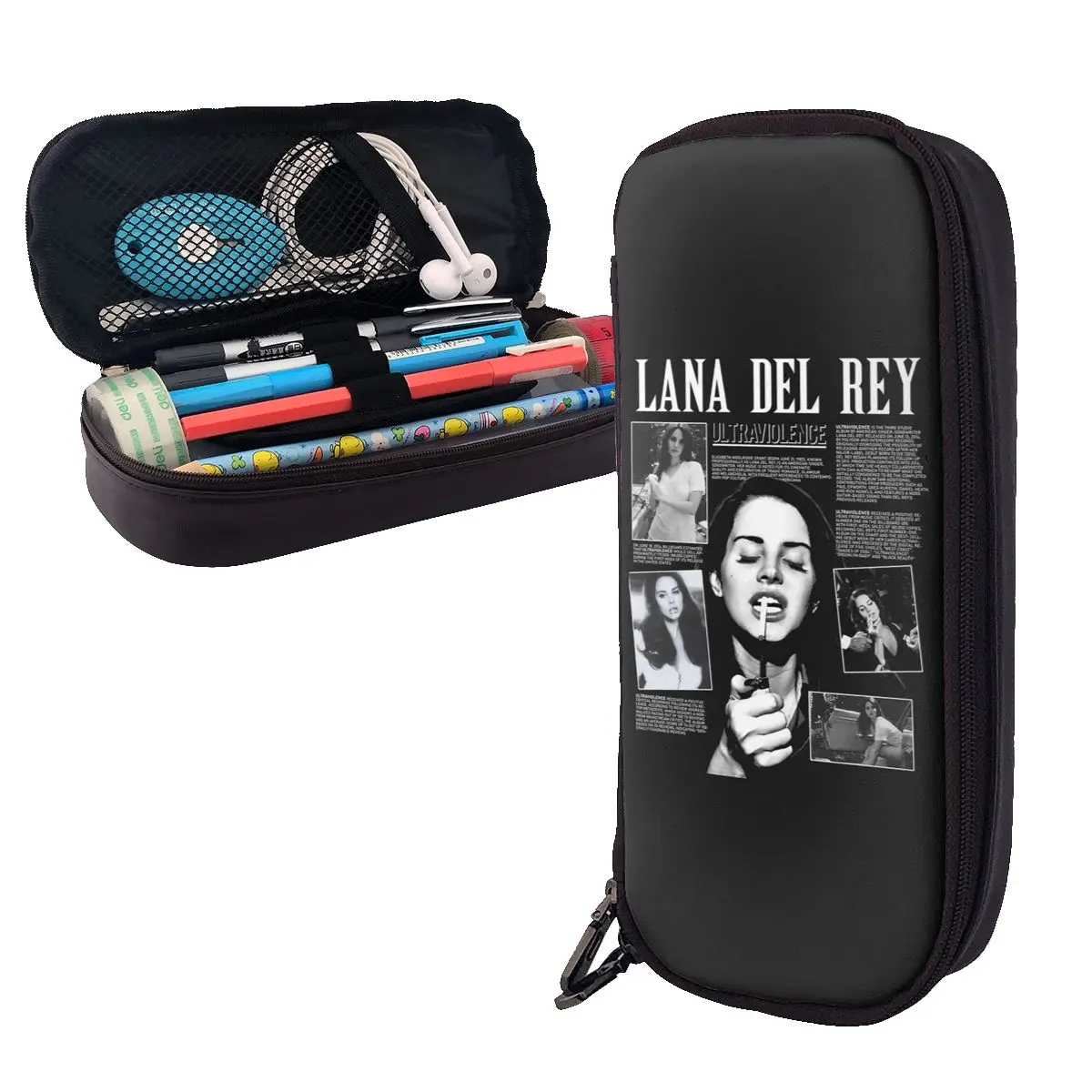 Singer Lana Del Rey Hip Pop Music Leather Pencil Case Pencil Pouch Storage Stationery Supplies Large Storage Pen Box Pencil Bag
Singer Lana Del Rey Hip Pop Music Leather Pencil Case Pencil Pouch Storage Stationery Supplies Large Storage Pen Box Pencil Bag