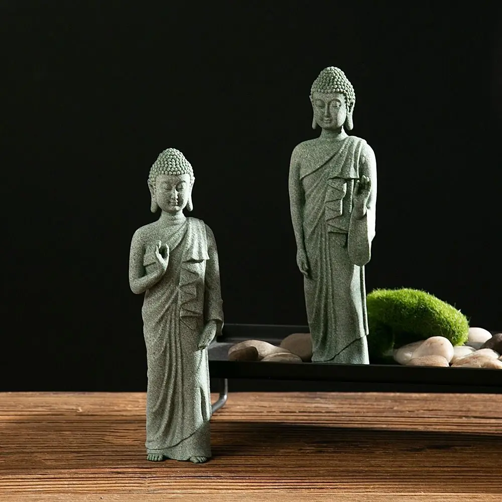 Creative Oriental Culture Sandstone Buddha Green Sandstone Zen Buddhist Ornament Sitting Posture Fish Tank Landscape
Creative Oriental Culture Sandstone Buddha Green Sandstone Zen Buddhist Ornament Sitting Posture Fish Tank Landscape