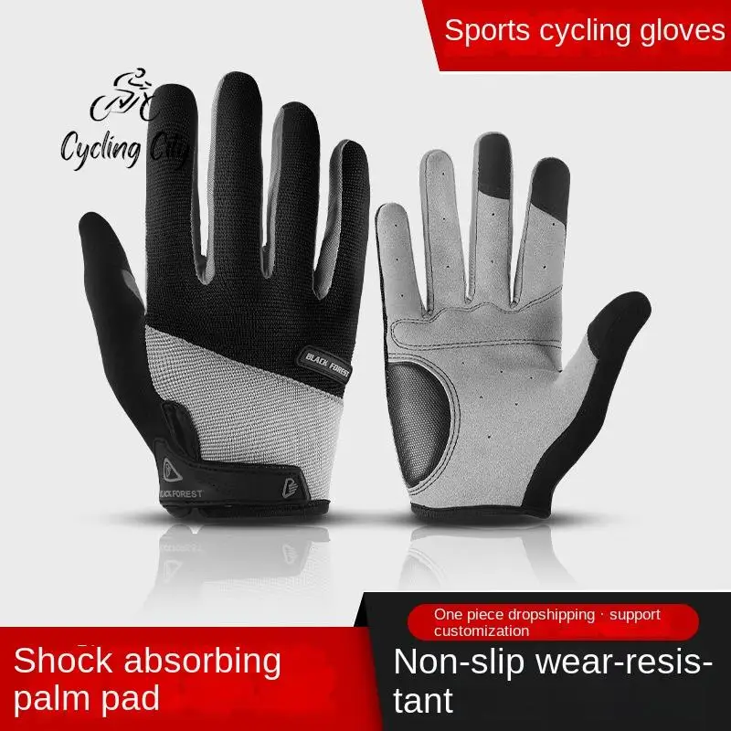 Cycling City Non-slip Full Finger Gloves Outdoor Bicycle Riding Touch Screen Gloves Shock-absorbing Wear-resistant Sports Gloves
Cycling City Non-slip Full Finger Gloves Outdoor Bicycle Riding Touch Screen Gloves Shock-absorbing Wear-resistant Sports Gloves
