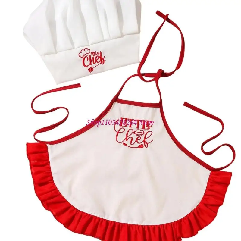 Infant Cook Photography Props Cosplay Apron And Hat Set For Newborns Baby
Infant Cook Photography Props Cosplay Apron And Hat Set For Newborns Baby