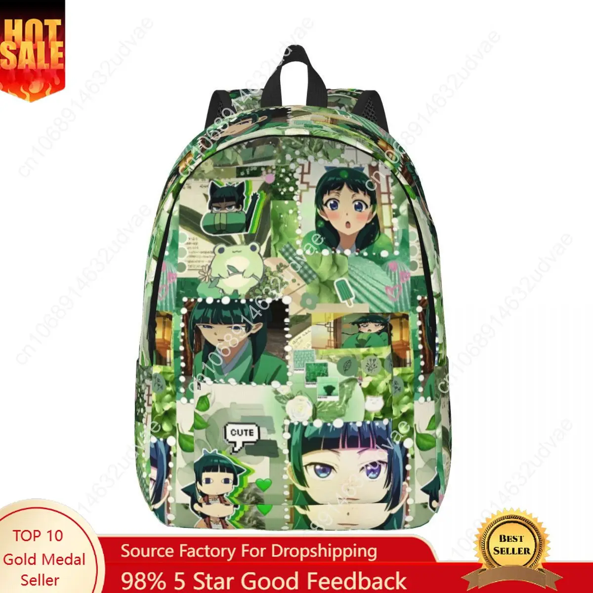 The Apothecary Diaries Maomao Backpack for Men Women Teenage High School Work Daypack Cartoon Anime Laptop Canvas Bags Sports
The Apothecary Diaries Maomao Backpack for Men Women Teenage High School Work Daypack Cartoon Anime Laptop Canvas Bags Sports