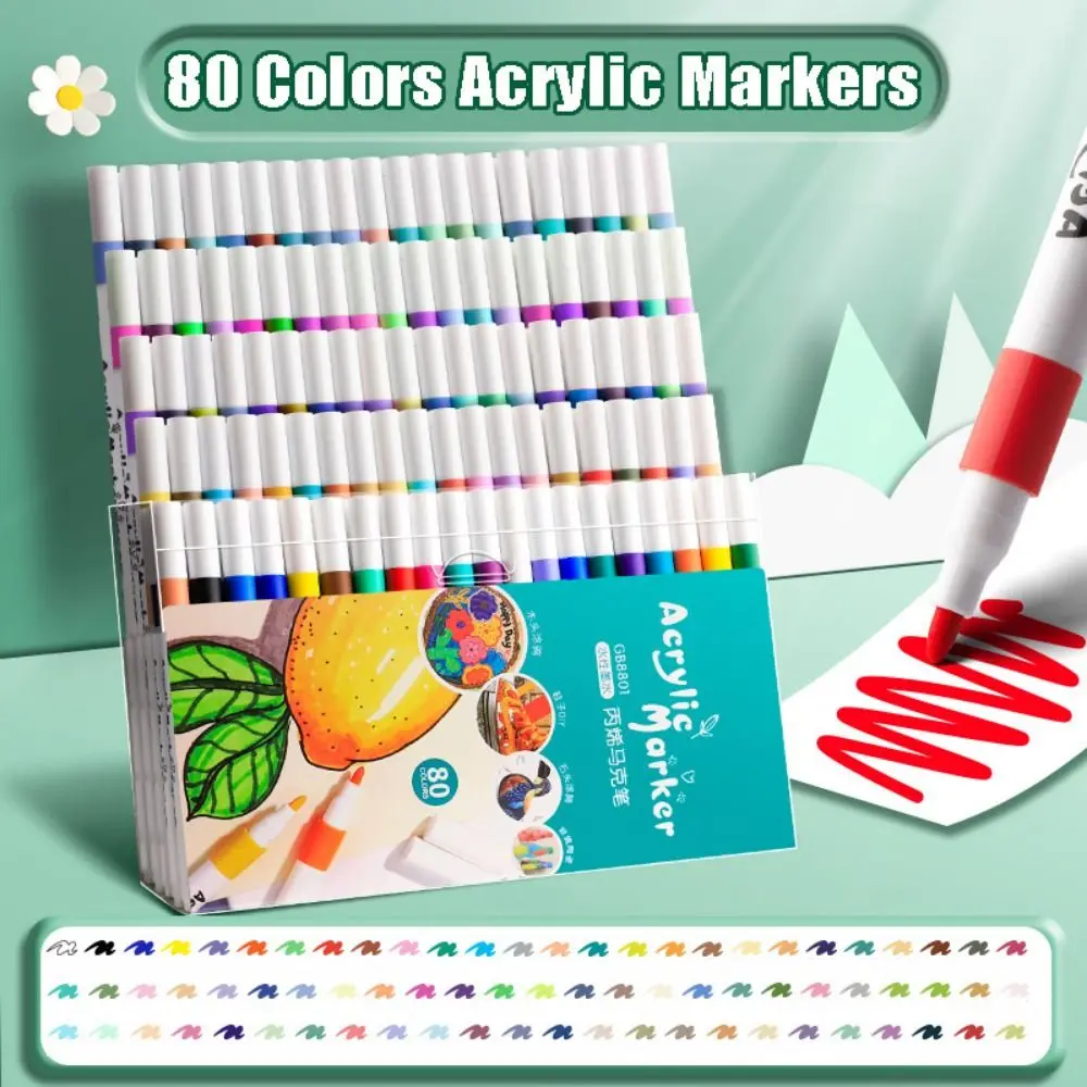 80-цветные акриловые ручки, маркеры для наскальной живописи, маркеры с водной краской, керамические пасхальные яйца, стекло, дерево, манга, сделай сам, подарок
80-цветные акриловые ручки, маркеры для наскальной живописи, маркеры с водной краской, керамические пасхальные яйца, стекло, дерево, манга, сделай сам, подарок