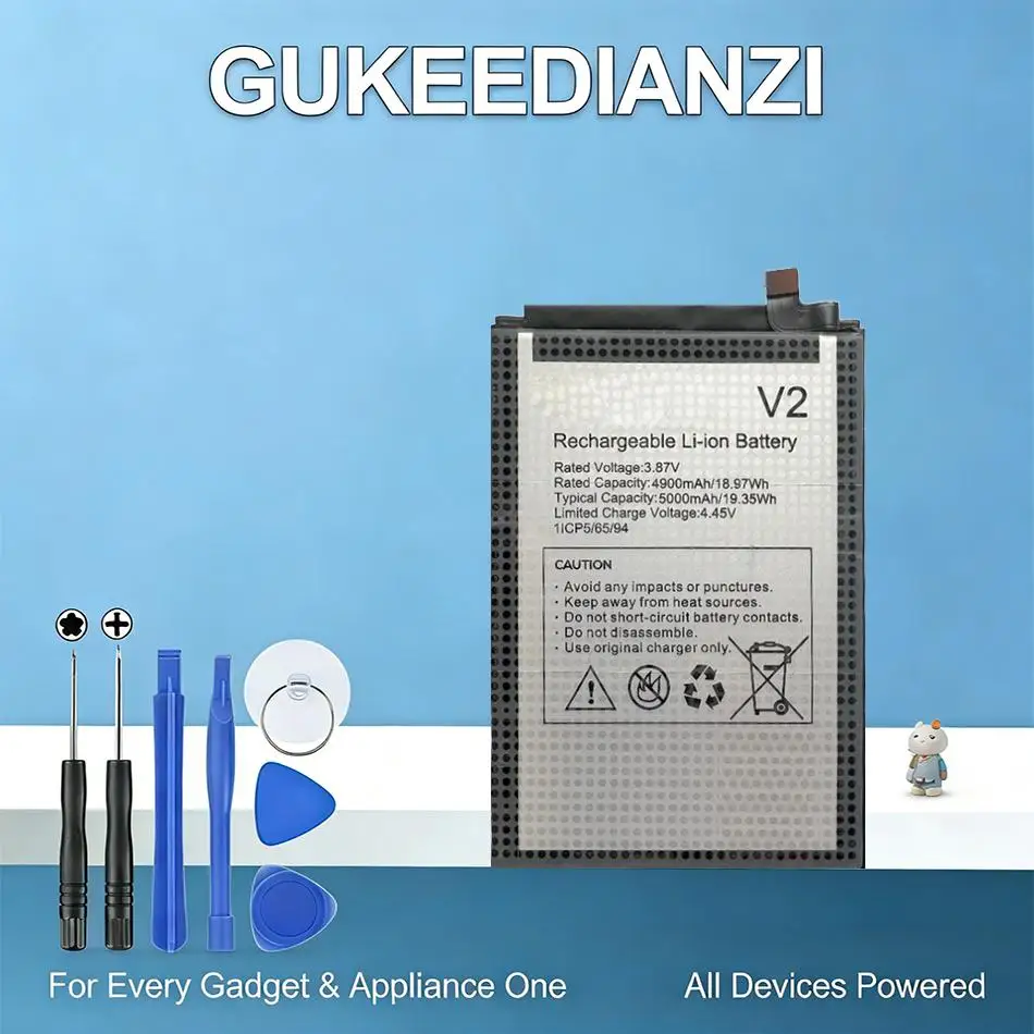High Capacity 5000mAh For Vocal V2 Mobile Phone Battery
High Capacity 5000mAh For Vocal V2 Mobile Phone Battery