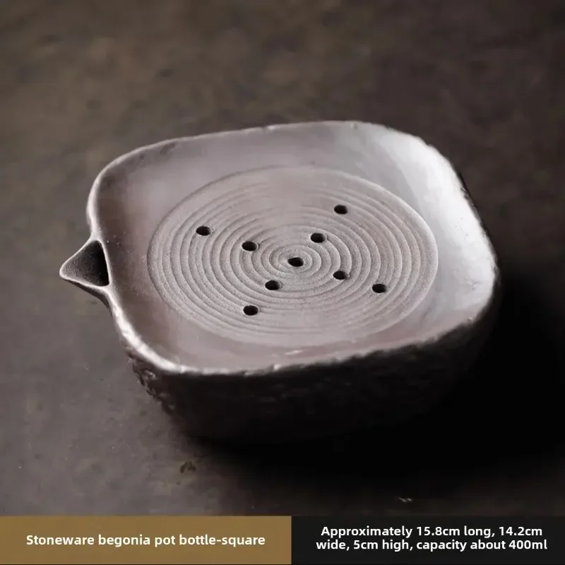 Japanese Crude Pottery Teapot Base Small Dry Tea Tray Household Tea Set Storage Trays Water Storage Tea Tray Teaware Supplies
Japanese Crude Pottery Teapot Base Small Dry Tea Tray Household Tea Set Storage Trays Water Storage Tea Tray Teaware Supplies