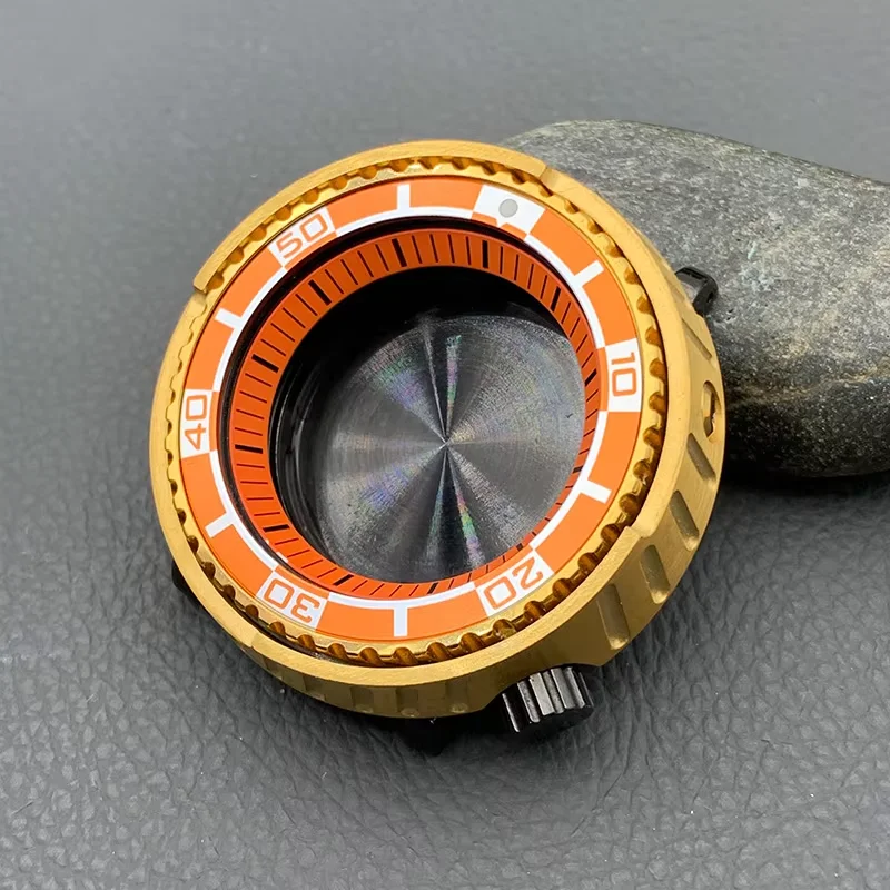 Gold Tuna Canned Mod Watch Case Sapphire Glass Fits NH34 NH35 NH36 NH38 Movement 20ATM Waterproof Men Diving Replace Cases
Gold Tuna Canned Mod Watch Case Sapphire Glass Fits NH34 NH35 NH36 NH38 Movement 20ATM Waterproof Men Diving Replace Cases
