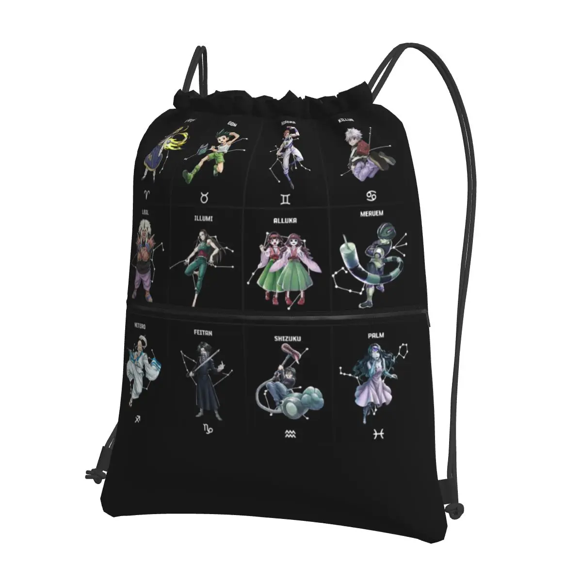 Anime Hunter X Hunter Backpacks Multi-function Drawstring Bags Sports Bag Book Bags for Travel School
Anime Hunter X Hunter Backpacks Multi-function Drawstring Bags Sports Bag Book Bags for Travel School