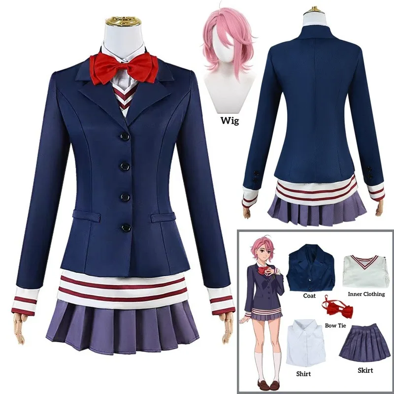 Anime Dandadan Ken Takakura Momo Ayase Cosplay Aira Shiratori Costume Women Black Uniform Skirt Christmas Party for Costume
Anime Dandadan Ken Takakura Momo Ayase Cosplay Aira Shiratori Costume Women Black Uniform Skirt Christmas Party for Costume