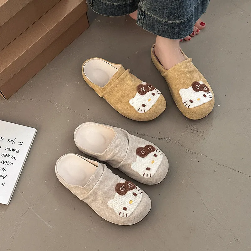Sanrio Hello Kitty Anime Women Fashion Slippers Kawaii Female Cute Shoes Girls Student Thick Bottom Anti Slip Outer Wear Shoes
Sanrio Hello Kitty Anime Women Fashion Slippers Kawaii Female Cute Shoes Girls Student Thick Bottom Anti Slip Outer Wear Shoes