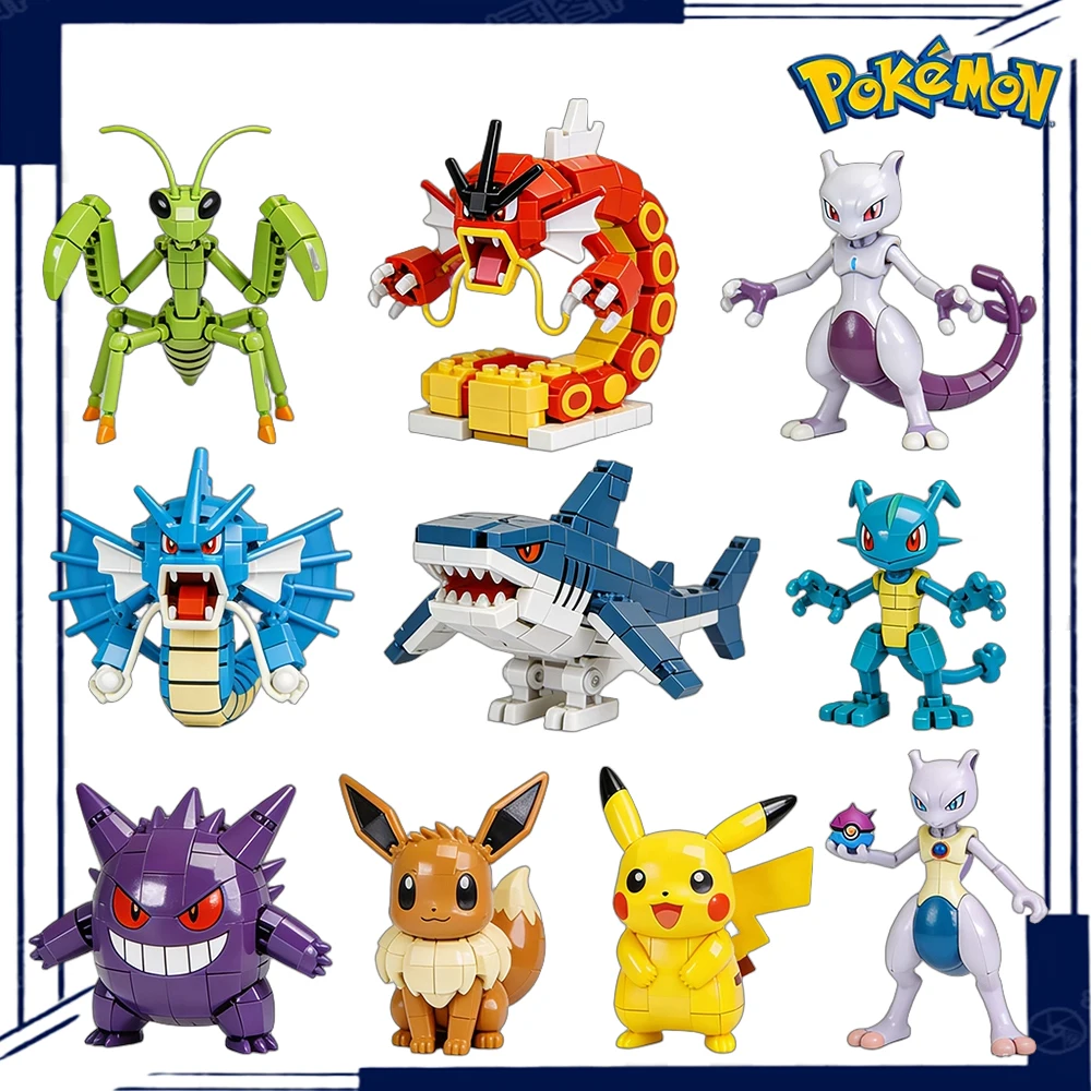 Сборная модель Bandai Pokemon - фигурки Пикачу, Мьюту, Чаризарда, Рейкуазы, Генгара, игрушка-подарок для любителей аниме
Сборная модель Bandai Pokemon - фигурки Пикачу, Мьюту, Чаризарда, Рейкуазы, Генгара, игрушка-подарок для любителей аниме