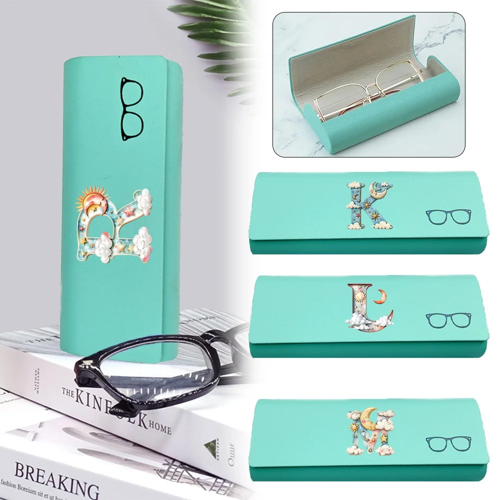 PU Eyewear Box With Magnetic Switch Sunglasses Storage Dustproof Waterproof Iridescent Cloud Initial Name 26 Letters Pattern
PU Eyewear Box With Magnetic Switch Sunglasses Storage Dustproof Waterproof Iridescent Cloud Initial Name 26 Letters Pattern