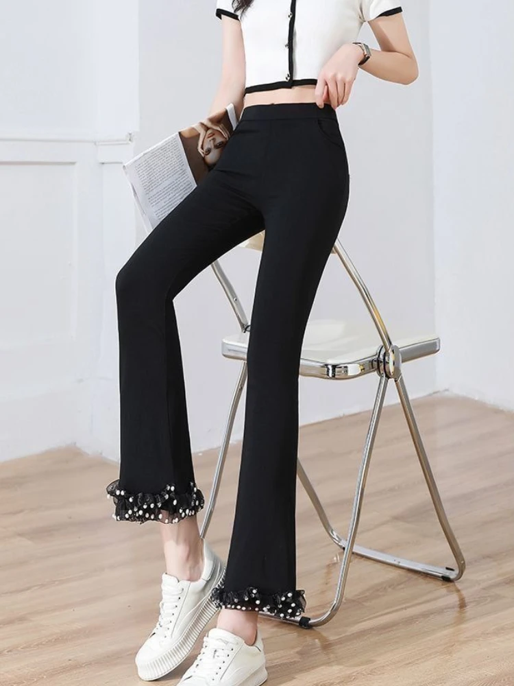 Сетчатые узкие женские брюки с высокой талией, эстетические удобные эластичные брюки 90-х годов, классические качественные эластичные брюки G для женщин
Сетчатые узкие женские брюки с высокой талией, эстетические удобные эластичные брюки 90-х годов, классические качественные эластичные брюки G для женщин