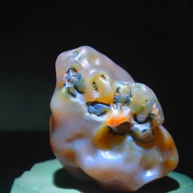 Natural Colorful Gobi Agate Freeform Stone Collectible Decorative Ornament
Natural Colorful Gobi Agate Freeform Stone Collectible Decorative Ornament