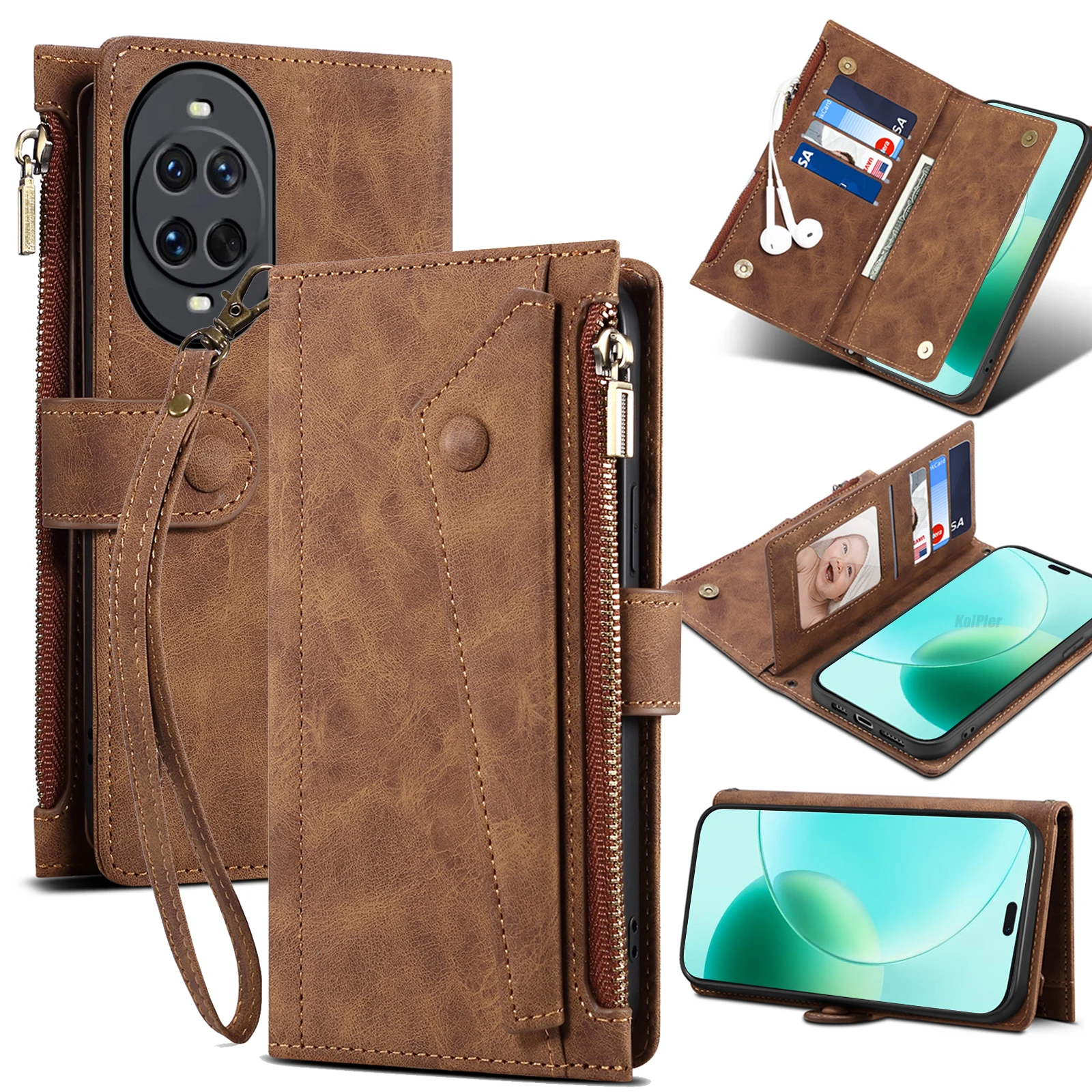 Новый 9-карточный кожаный флип-чехол на молнии для HUAWEI NOVA 14 PRO/NOVA14, чехол-бумажник для мобильного телефона с бесплатной веревкой для NOVA14Ultra
Новый 9-карточный кожаный флип-чехол на молнии для HUAWEI NOVA 14 PRO/NOVA14, чехол-бумажник для мобильного телефона с бесплатной веревкой для NOVA14Ultra