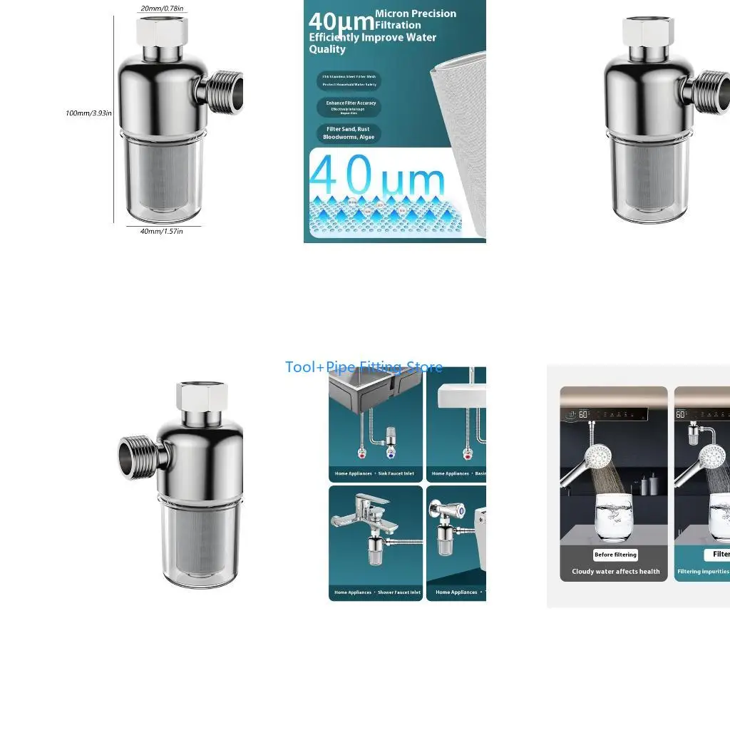 F92B Maintenance Without Water Heaters Pre Filtrations System High Flows Rate Strong Water Heaters Inlet Filter for Household
F92B Maintenance Without Water Heaters Pre Filtrations System High Flows Rate Strong Water Heaters Inlet Filter for Household