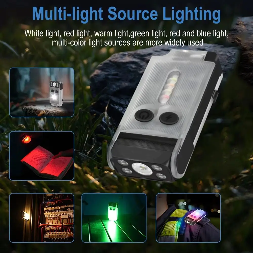 With Two-Way Clip LED Flashlight Type-C Rechargeable Torch Alarm Emergency Small Powerful Flashlight 180°Rotation Head
With Two-Way Clip LED Flashlight Type-C Rechargeable Torch Alarm Emergency Small Powerful Flashlight 180°Rotation Head