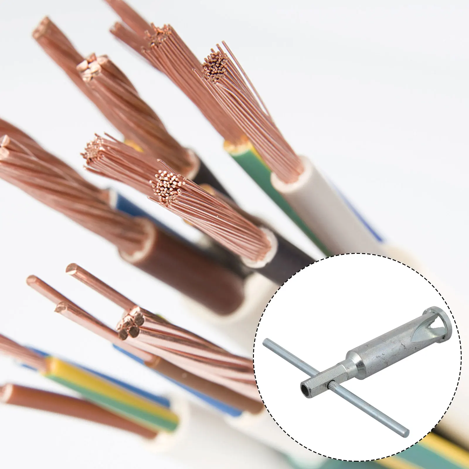 Wire Twisting Electrician Combiner Strippers Cable Twisting Wire Tool Dedicated Carbon Steel Durable Practical Home Use
Wire Twisting Electrician Combiner Strippers Cable Twisting Wire Tool Dedicated Carbon Steel Durable Practical Home Use