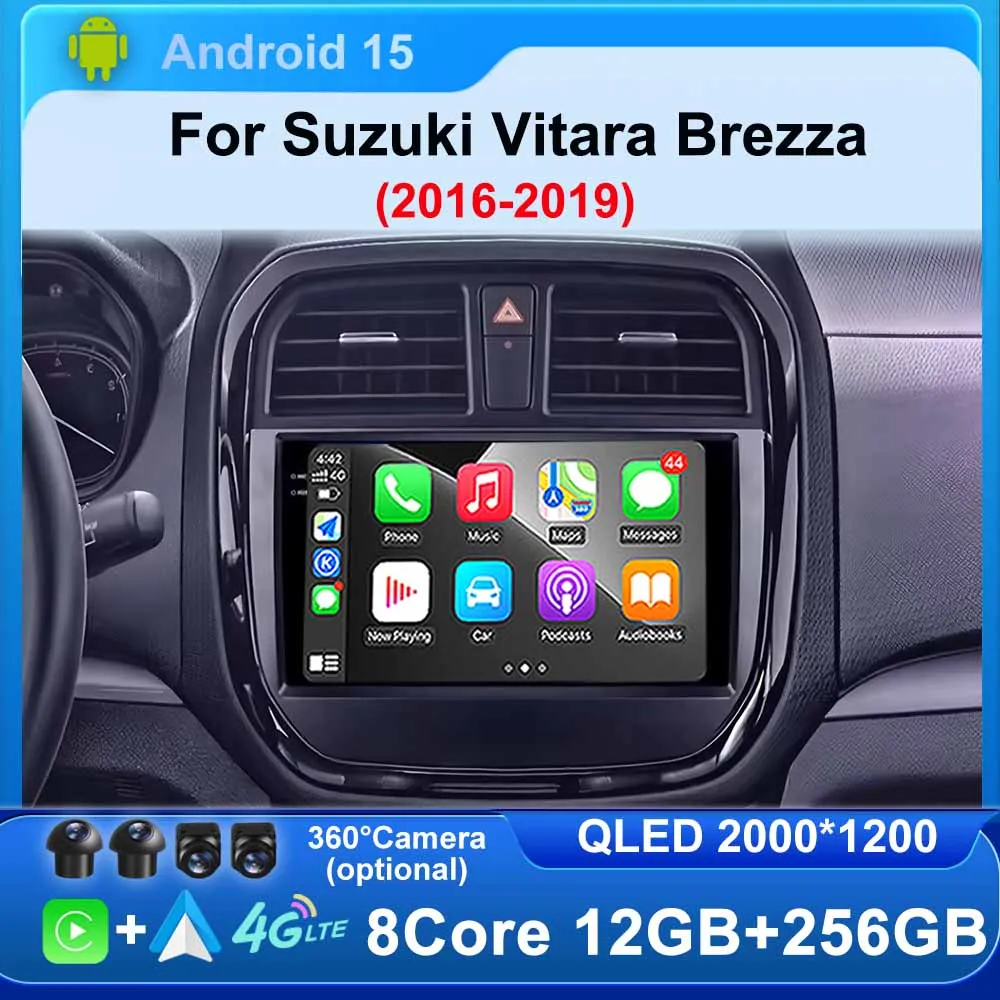 Автомобильный радиоприемник для Suzuki Vitara Brezza 2016-2019, стерео мультимедийный видеоплеер, GPS-навигация, Android Auto, без 2din DVD
Автомобильный радиоприемник для Suzuki Vitara Brezza 2016-2019, стерео мультимедийный видеоплеер, GPS-навигация, Android Auto, без 2din DVD