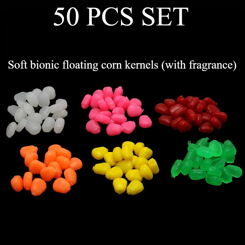 50 Pcs/pack Fragrant Floating Soft Artificial Bait 6-color Corn Kernels 1cm Floating Bionic Lure Fishing Fishing Accessories
50 Pcs/pack Fragrant Floating Soft Artificial Bait 6-color Corn Kernels 1cm Floating Bionic Lure Fishing Fishing Accessories