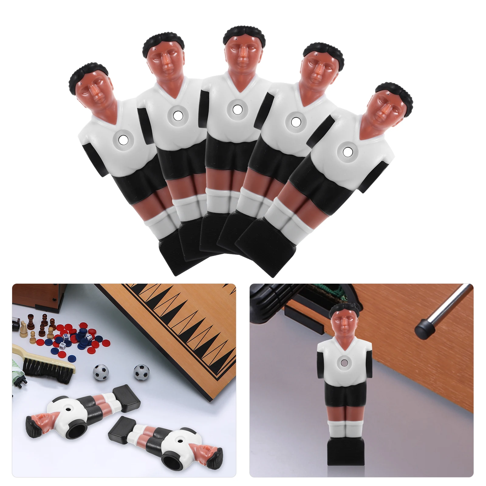 10 Pcs Table Football Accessories Durable Resin Foosball Players Replaceable Soccer Game Supply Travel Mini Sports Figures
10 Pcs Table Football Accessories Durable Resin Foosball Players Replaceable Soccer Game Supply Travel Mini Sports Figures