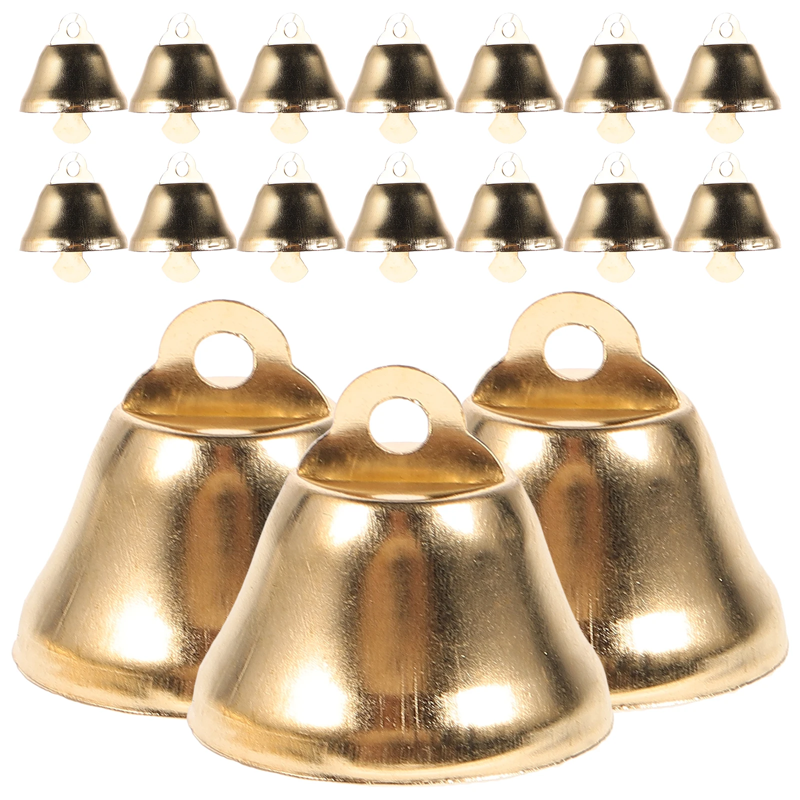 100 Pcs Mini Christmas Bells Decorative Hanging Pendant for DIY Wind Chime Tree Fireplace Door Wall Window Holiday Home Office
100 Pcs Mini Christmas Bells Decorative Hanging Pendant for DIY Wind Chime Tree Fireplace Door Wall Window Holiday Home Office
