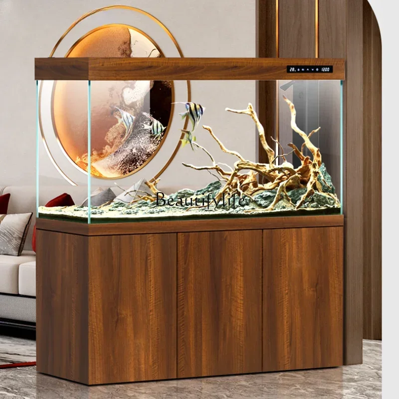 LD33Ultra-white glass fish tank living room household large arowana tank screen bottom filter, screen
LD33Ultra-white glass fish tank living room household large arowana tank screen bottom filter, screen