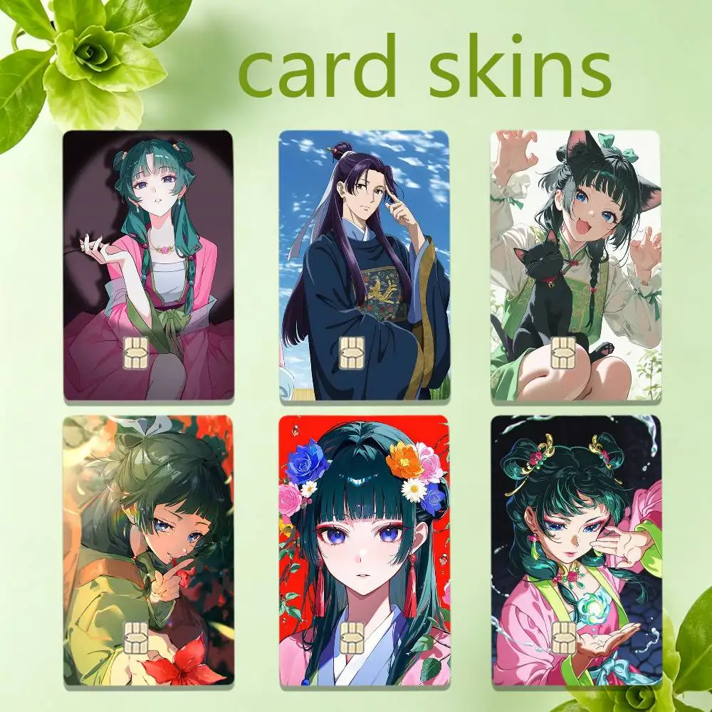 The A-Apothecary Jinshi And Maomao 4pcs 1Set HD Waterproof Card Skins Protective Stickers for Credit Bank Game Cards
The A-Apothecary Jinshi And Maomao 4pcs 1Set HD Waterproof Card Skins Protective Stickers for Credit Bank Game Cards