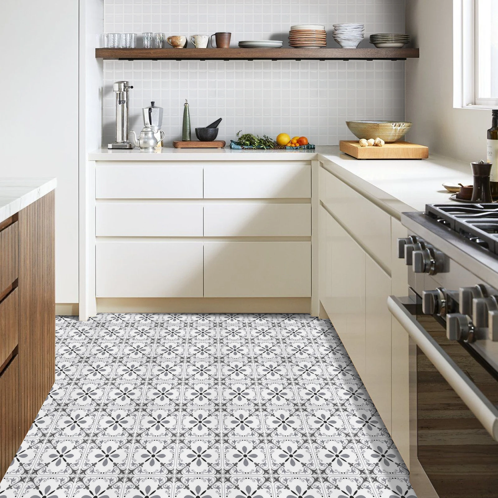 10 Pcs Peel and Stick Floor Tiles, Vinyl Flooring 7.9 x 7.9 inch Self Adhesive Waterproof Flooring Planks,Waterproof and Non-Sli
10 Pcs Peel and Stick Floor Tiles, Vinyl Flooring 7.9 x 7.9 inch Self Adhesive Waterproof Flooring Planks,Waterproof and Non-Sli