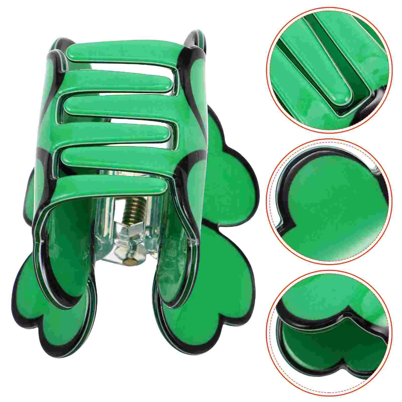 1 Irish Fresh Hairpin PVC Shamrock Hair Accessories St Patrick's Day Festival Costume Lasting Material Versatile Use
1 Irish Fresh Hairpin PVC Shamrock Hair Accessories St Patrick's Day Festival Costume Lasting Material Versatile Use
