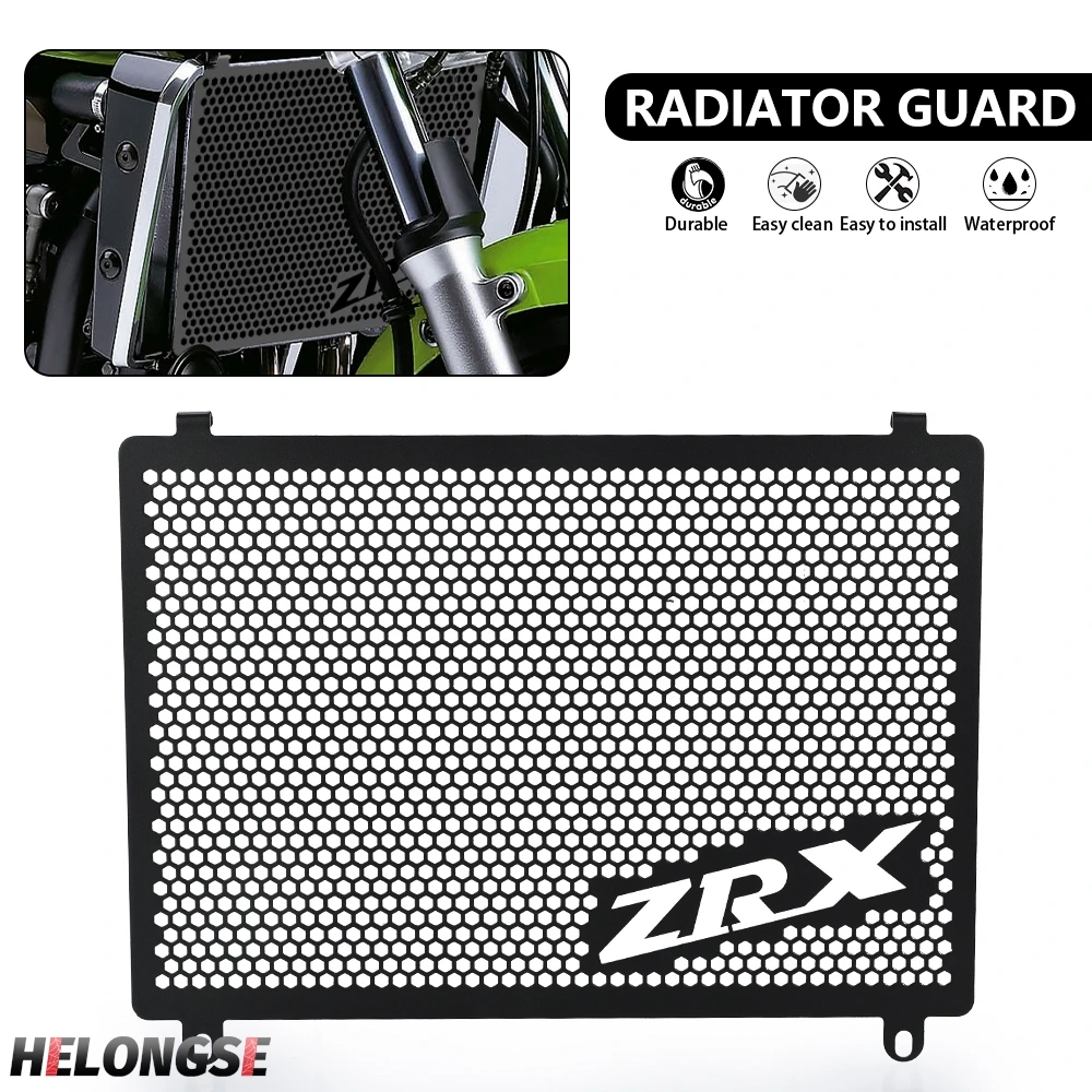 Motorcycle Radiator Guard Protector Cover FOR Kawasaki ZRX1100 1997-2000 ZRX1200R 2001-2008 ZRX1200S 2001-2004 ZRX 1100 1200 R/S
Motorcycle Radiator Guard Protector Cover FOR Kawasaki ZRX1100 1997-2000 ZRX1200R 2001-2008 ZRX1200S 2001-2004 ZRX 1100 1200 R/S
