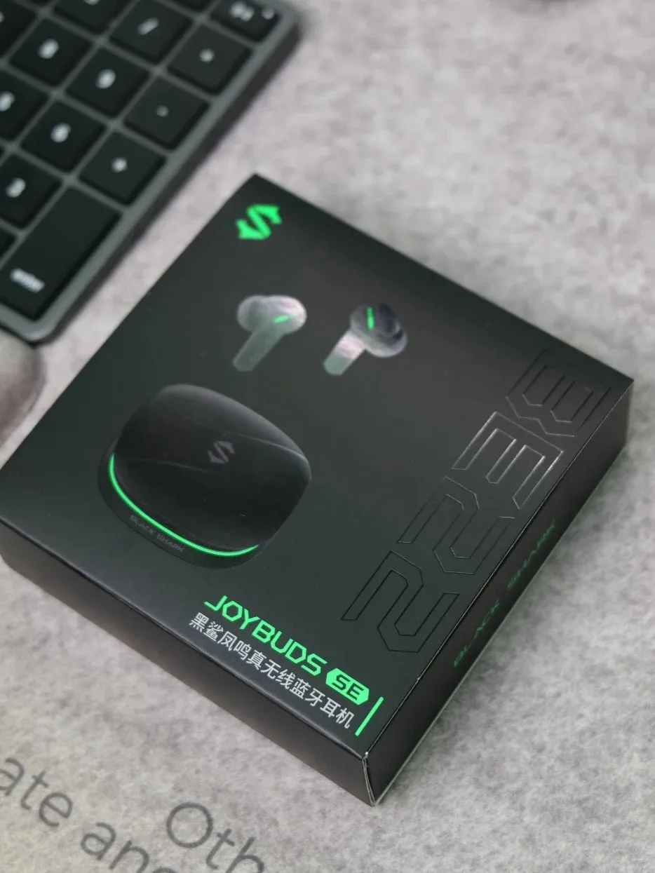 Black Shark Joybuds Bluetooth Wireless Earphones Youth Edition Low delay Noise Reduction TWS Headphone Earbuds
Black Shark Joybuds Bluetooth Wireless Earphones Youth Edition Low delay Noise Reduction TWS Headphone Earbuds
