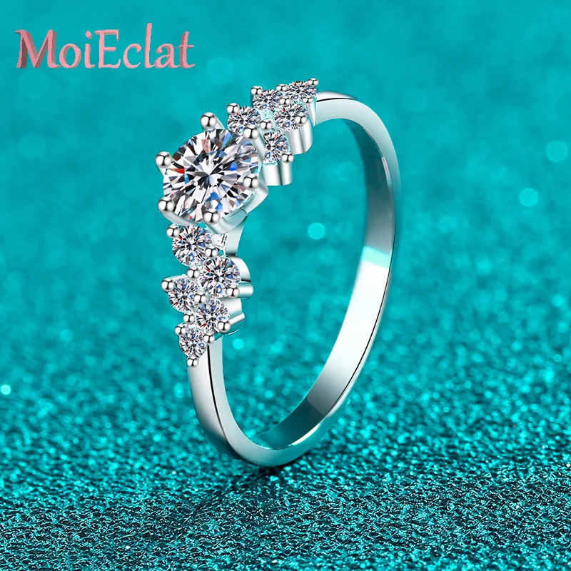 For Women Platinum Pt950 Lab Diamond Wedding Band Luxury 0.5ct Moissanite Rings Gemstone Bride Fine Jewelry Certificate
For Women Platinum Pt950 Lab Diamond Wedding Band Luxury 0.5ct Moissanite Rings Gemstone Bride Fine Jewelry Certificate