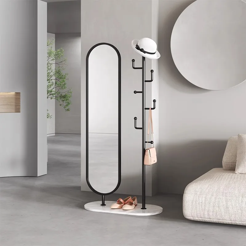 Full-length mirror Floor mirror Rotating full-length mirror Hanging hanger Coat rack Integrated Bedroom home fitting
Full-length mirror Floor mirror Rotating full-length mirror Hanging hanger Coat rack Integrated Bedroom home fitting