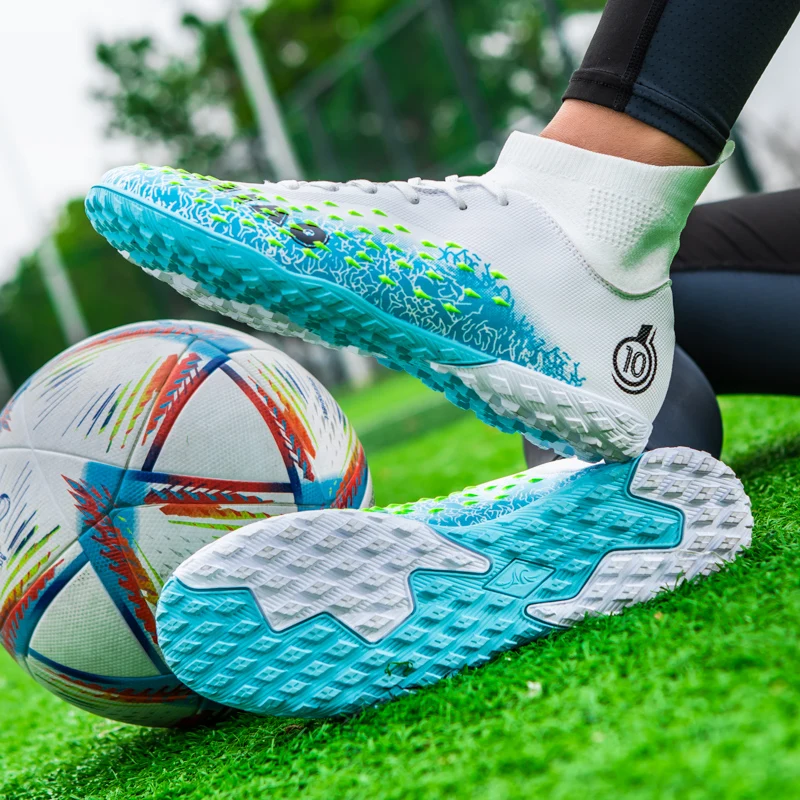 Breathable comfortable football boots outdoor soccer cleats soft outdoor sport professional shoes wholesale waterproof football
Breathable comfortable football boots outdoor soccer cleats soft outdoor sport professional shoes wholesale waterproof football
