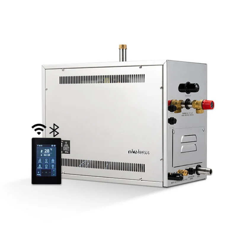App&WiFi Bluetooth Turkish 12KW Sauna Steam Bath Generator for Hammam Spa With Speaker
App&WiFi Bluetooth Turkish 12KW Sauna Steam Bath Generator for Hammam Spa With Speaker