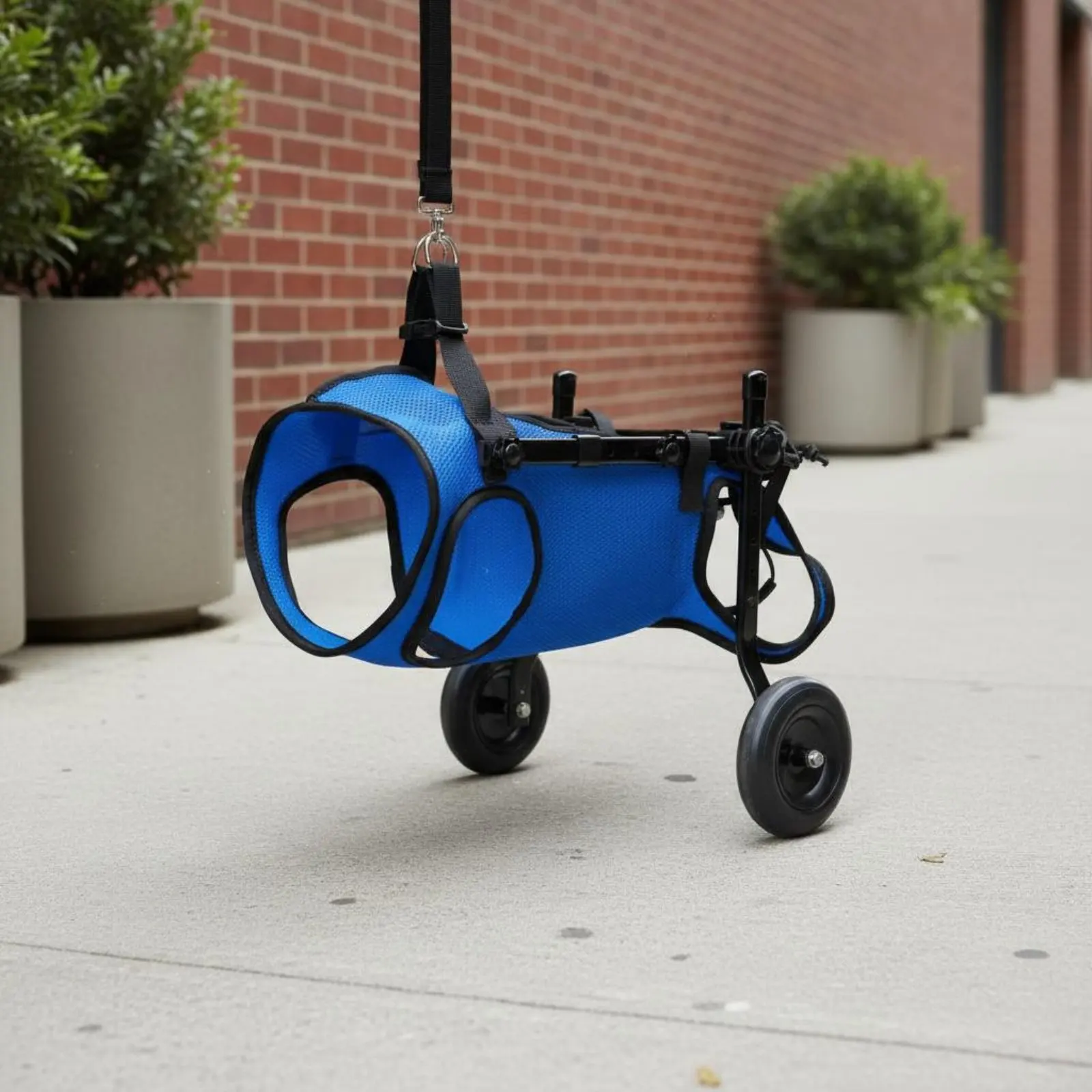 Dog Adjustable Frame Pet Mobility Cart Dog Ambulating Wheels Lightweight Hind Leg Support Harness for Disabled Animals
Dog Adjustable Frame Pet Mobility Cart Dog Ambulating Wheels Lightweight Hind Leg Support Harness for Disabled Animals