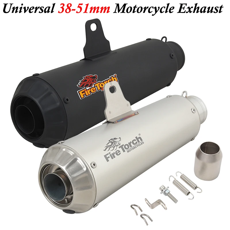 Universal Motorcycle Exhaust Escape For KTM 1290 R7 450SR Z900 Ninja 400 ATV Dirt Bike 51MM Stainless Muffler Tip Pipe DB Killer
Universal Motorcycle Exhaust Escape For KTM 1290 R7 450SR Z900 Ninja 400 ATV Dirt Bike 51MM Stainless Muffler Tip Pipe DB Killer