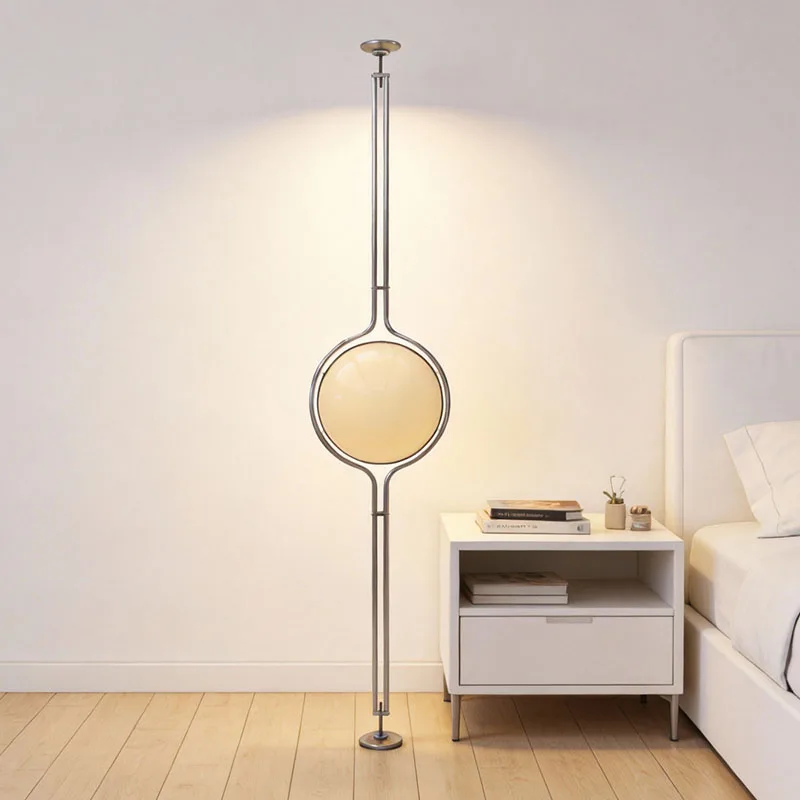 Mid-century globe pole lamp | Interior decoration adjustable retro vertical lamp
Mid-century globe pole lamp | Interior decoration adjustable retro vertical lamp