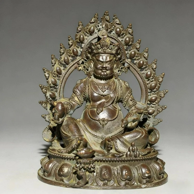 Imitate Bronze Nepalese Tibetan Buddhism Tantra Huang Wealth God Buddha Statue Home Worship Entrance Living Room Ornaments Craft
Imitate Bronze Nepalese Tibetan Buddhism Tantra Huang Wealth God Buddha Statue Home Worship Entrance Living Room Ornaments Craft