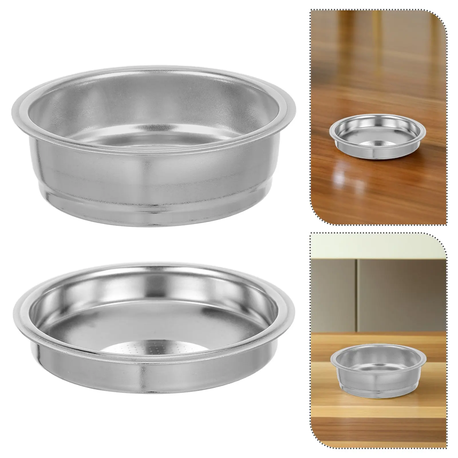 2 шт. корзины-фильтры из нержавеющей стали для кофемашин, аксессуары для эспрессо, сменные запчасти
2 шт. корзины-фильтры из нержавеющей стали для кофемашин, аксессуары для эспрессо, сменные запчасти