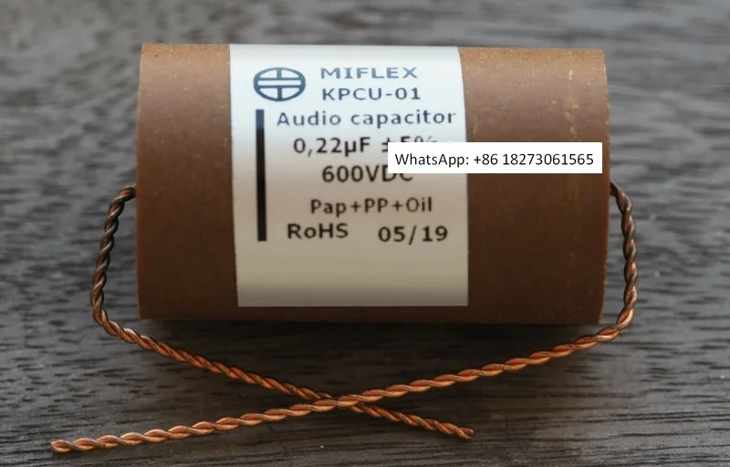 Новый польский масляный конденсатор из медной фольги Miflex серии KPCU
Новый польский масляный конденсатор из медной фольги Miflex серии KPCU