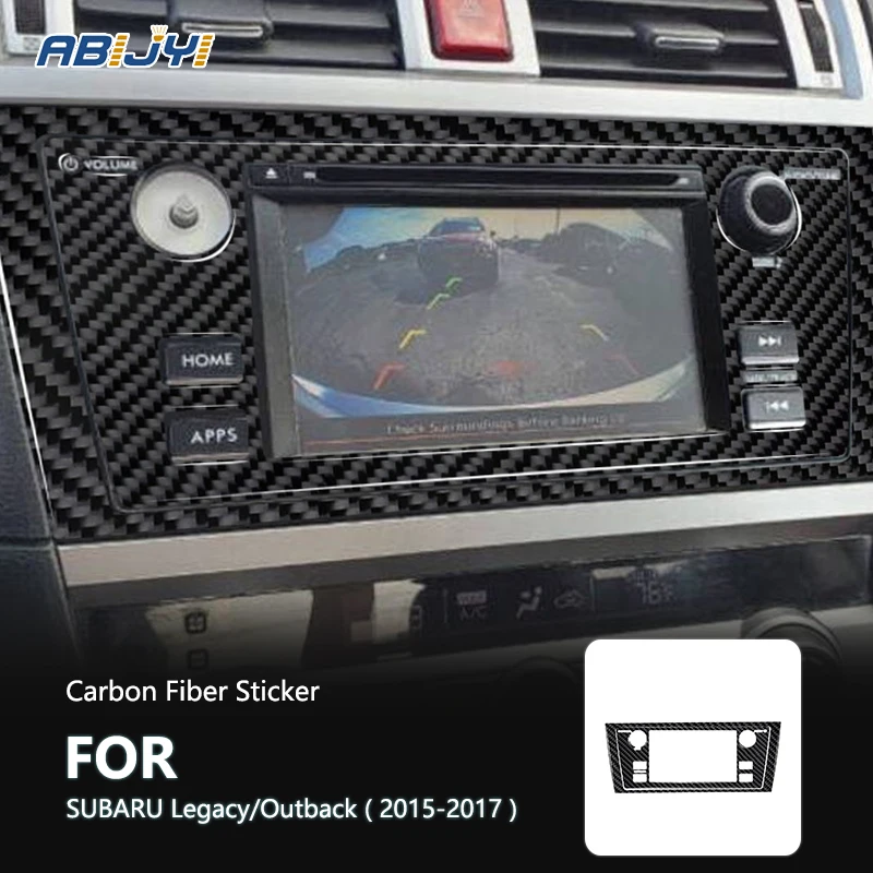 Center Screen Bezel New Carbon Fiber Stickers Decorative For Subaru Legacy Outback 2015 2016 2017 Car Interior Accessories
Center Screen Bezel New Carbon Fiber Stickers Decorative For Subaru Legacy Outback 2015 2016 2017 Car Interior Accessories