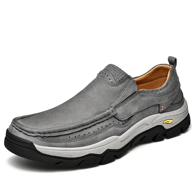 Spring Genuine Leather Men's Shoes Brand Autumn Plus Size Men's Casual Leather Shoes Outdoor Lace-Up Oxfords Men Flat Moccasins
Spring Genuine Leather Men's Shoes Brand Autumn Plus Size Men's Casual Leather Shoes Outdoor Lace-Up Oxfords Men Flat Moccasins