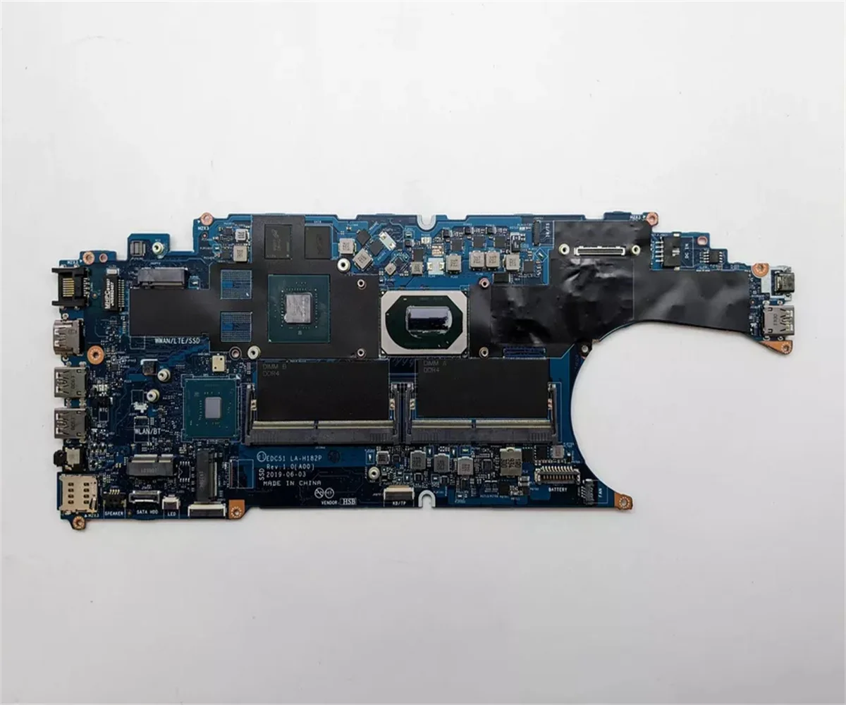 CN-0K5GPT For Dell Latitude 5501 0K5GPT CPU:i5-9400HQ GPU:MX150 2G EDC51 LA-H182P 100% Full Teste
CN-0K5GPT For Dell Latitude 5501 0K5GPT CPU:i5-9400HQ GPU:MX150 2G EDC51 LA-H182P 100% Full Teste