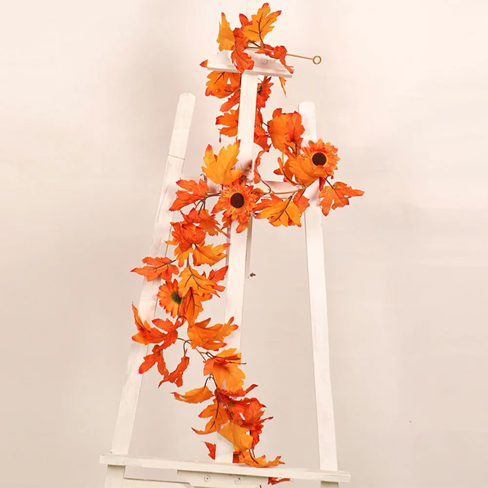 Simulated Maple Leaf Rattan 1 7m Fall Hanging Vine Plastic Pendant Halloween Thanksgiving Wall Decor Artificial Flowers
Simulated Maple Leaf Rattan 1 7m Fall Hanging Vine Plastic Pendant Halloween Thanksgiving Wall Decor Artificial Flowers