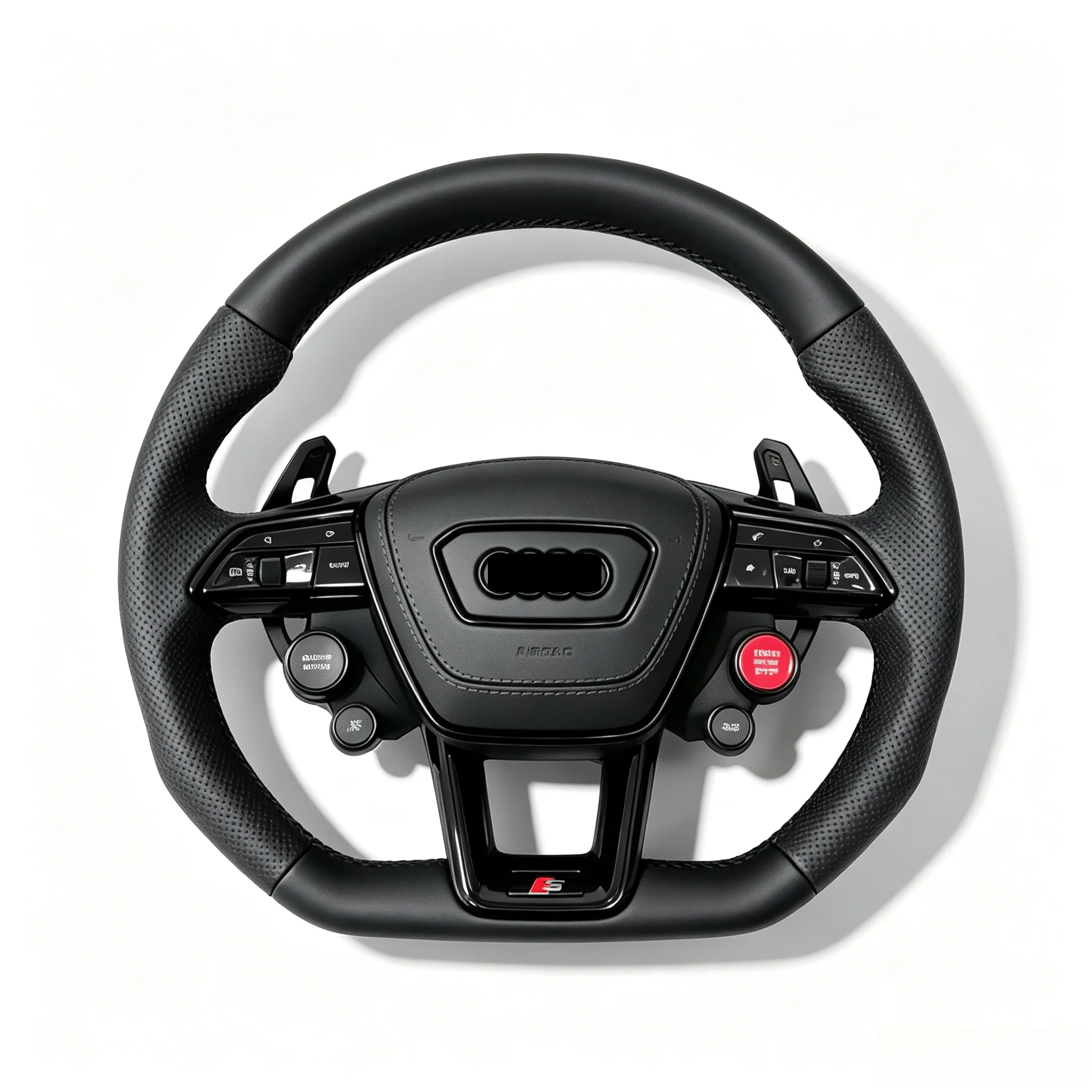 For Audi C8 R8 Style Flat Bottom Steering Wheel 2/4 Buttons Fit A3A4A5A6A7A8Q3Q5Q7Q8 TT S7 Avant Allroad Bare Steering Wheel
For Audi C8 R8 Style Flat Bottom Steering Wheel 2/4 Buttons Fit A3A4A5A6A7A8Q3Q5Q7Q8 TT S7 Avant Allroad Bare Steering Wheel