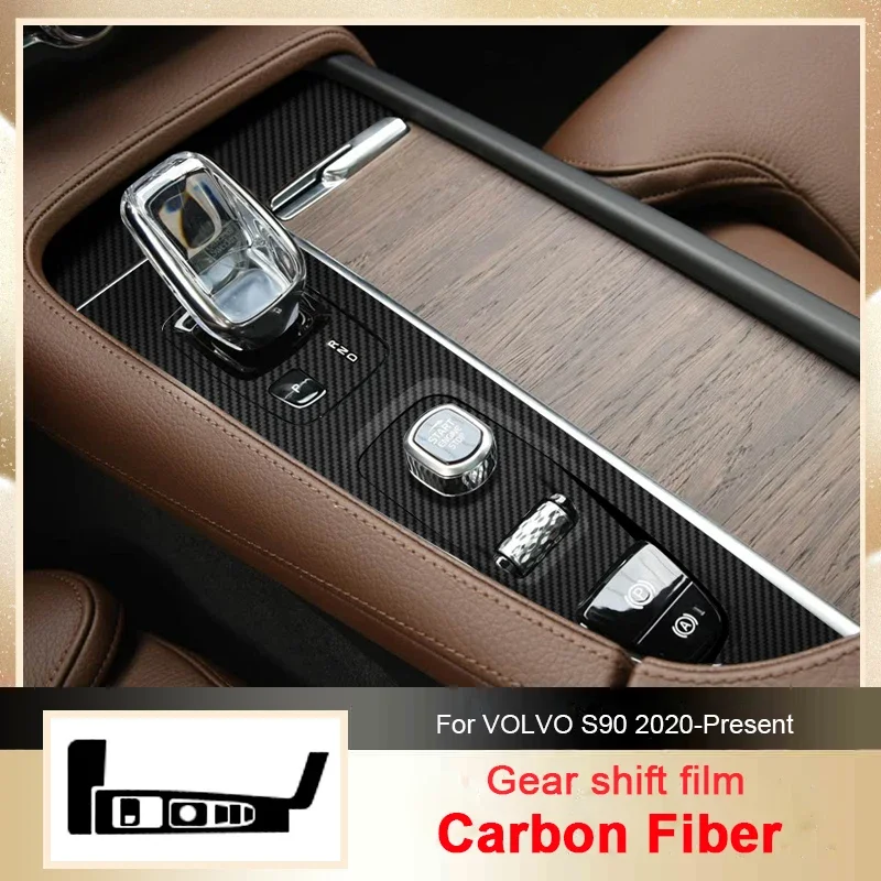 Car Carbon Interior Sticker Auto Window Lifting Panel Decal Gear Door Protective Film Accessory For VOLVO S90 2020-Present LHD
Car Carbon Interior Sticker Auto Window Lifting Panel Decal Gear Door Protective Film Accessory For VOLVO S90 2020-Present LHD